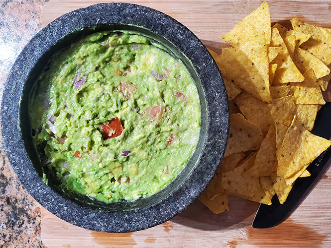 Guacamole and Chips. Your Cabo vacation wouldn't be complete without them!